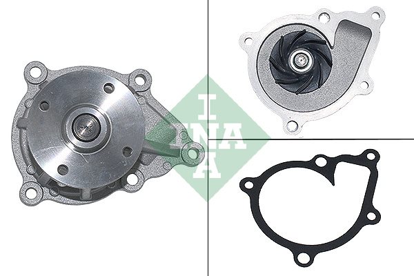 Pompa cieczy chłodzącej do Hyundia, 538 0986 10, INA w ofercie sklepu e-autoparts.pl 